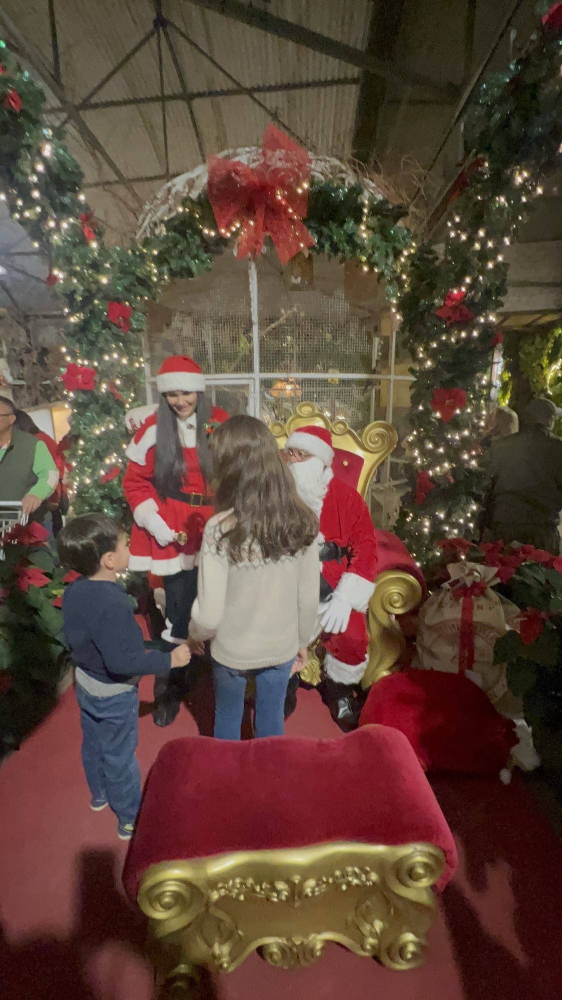 Where Christmas Magic Lives: Visiting Santa and the Nativity Scene at Viveros Guzmán